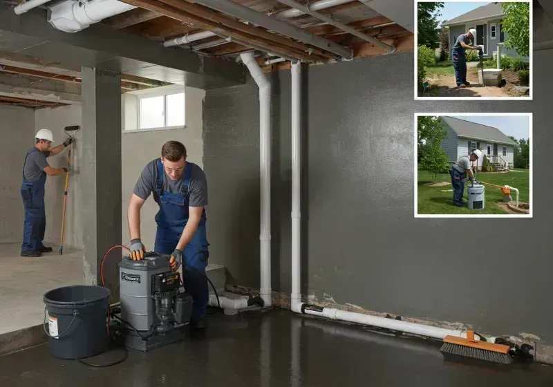 Basement Waterproofing and Flood Prevention process in McDuffie County, GA